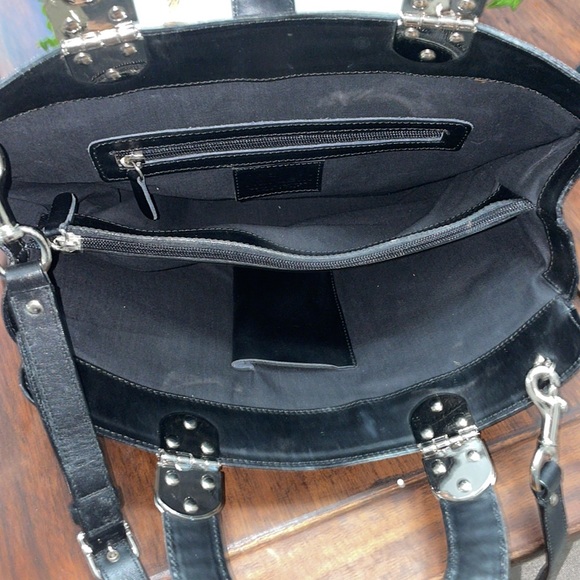 Nardelli Leather Satchel - Picture 7 of 11